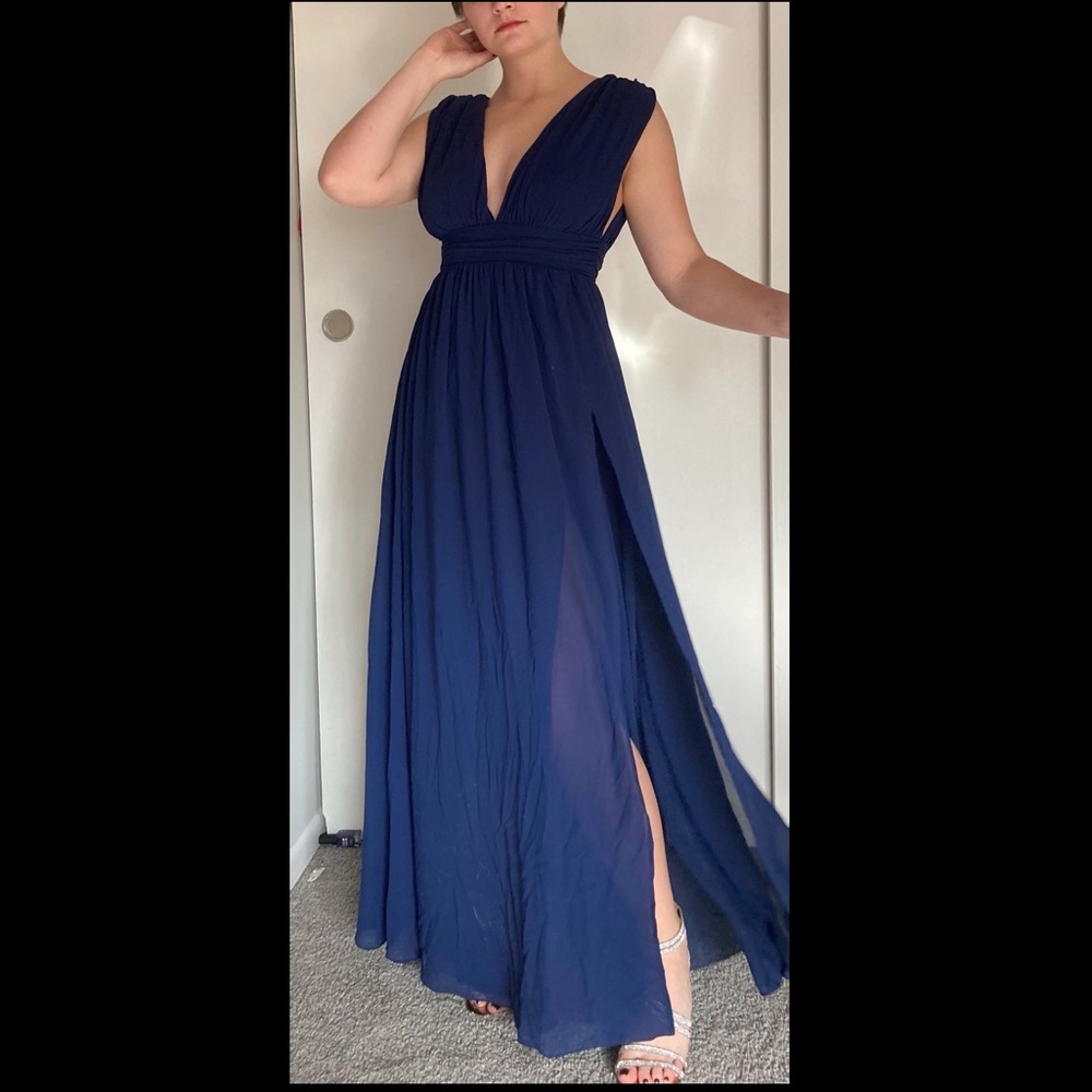 Floor length formal dress